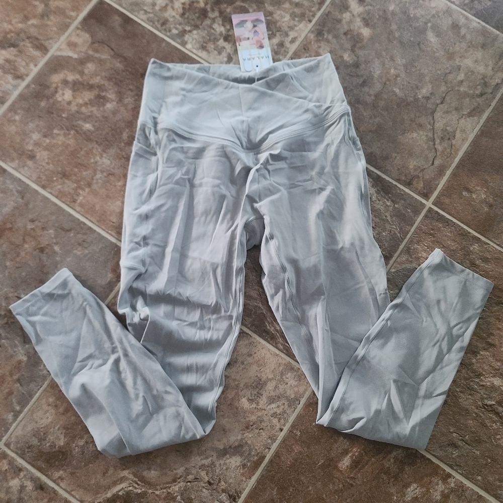 Halara light Grey Pocket Leggings